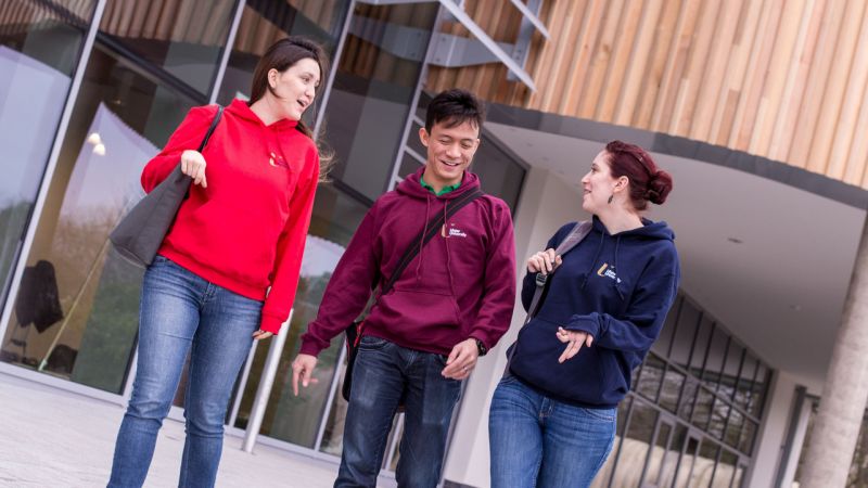 International students at Coleraine