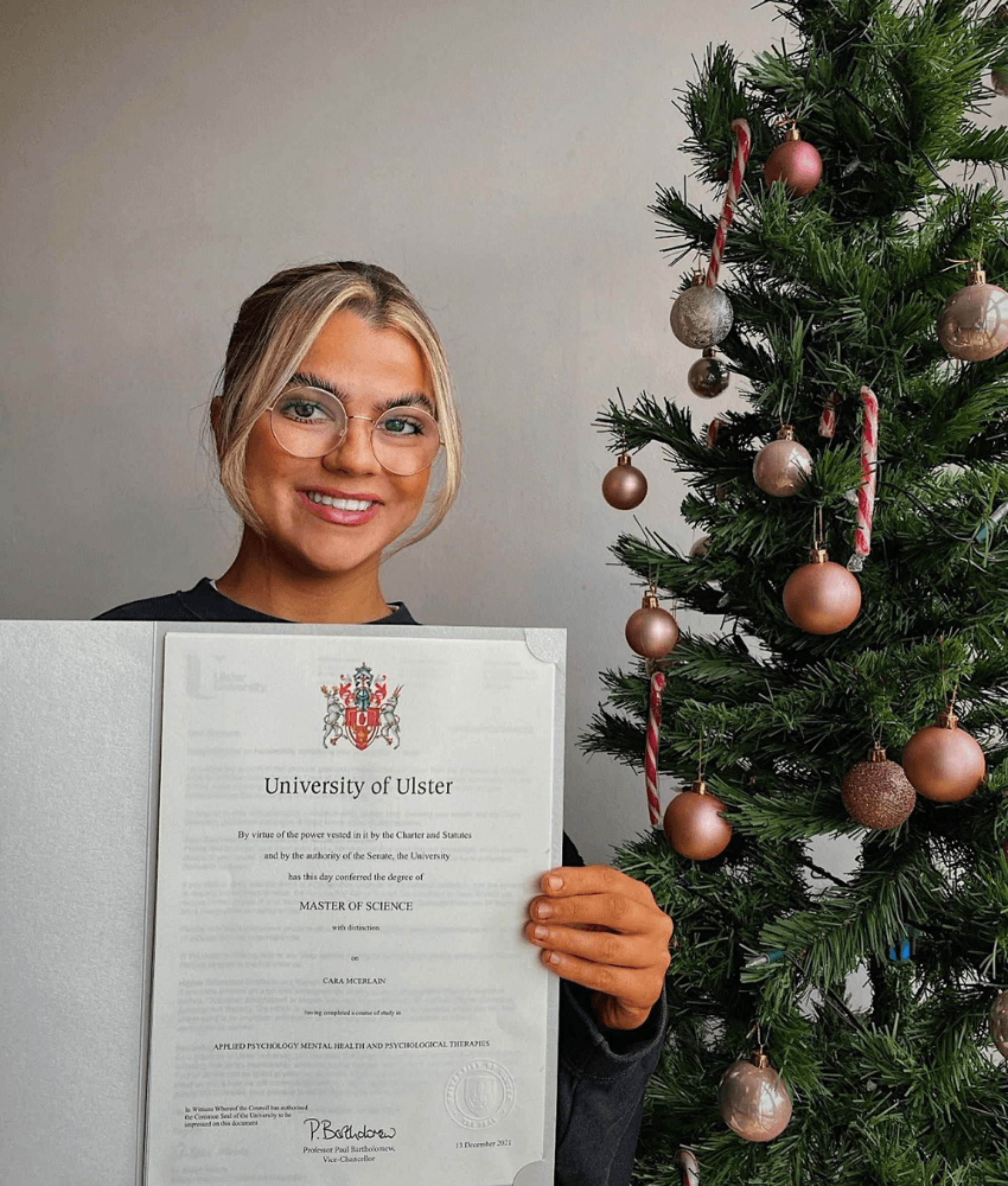 Cara McErlain, UU Graduate