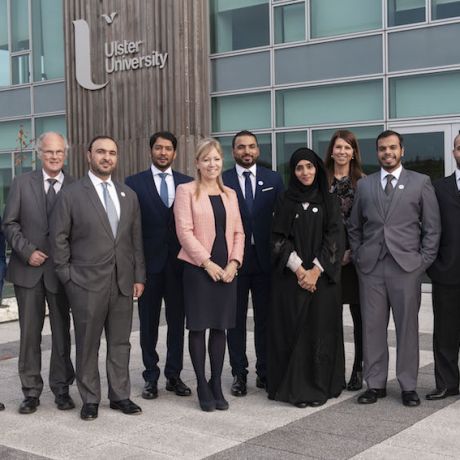 Abu Dhabi emergency services visit Ulster University