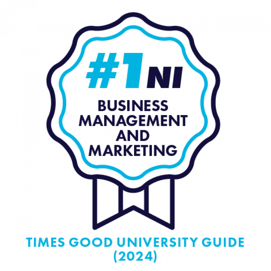 No.1 in NI for Business Management & Marketing - Times Good Uni