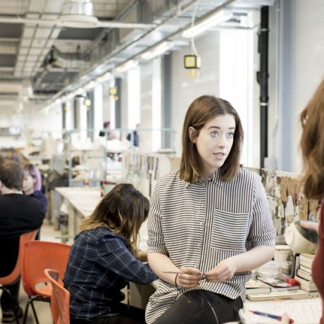 Undergraduate study with Belfast School of Art