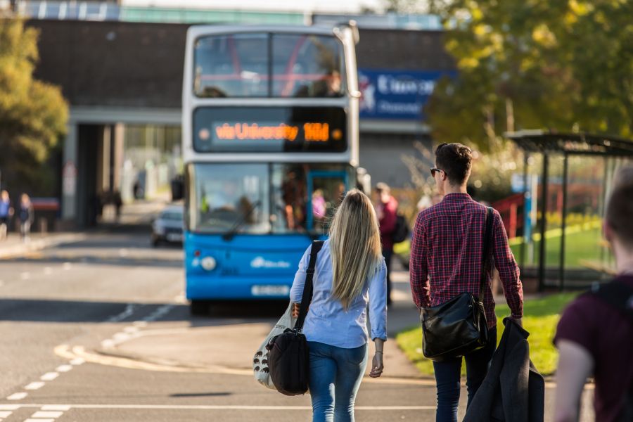 Sustainable Travel via Public transport image