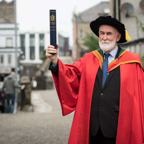 Eamonn Baker honoured by Ulster University