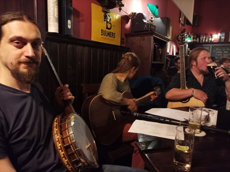 Ceilidh group at Celto-Slavica 10