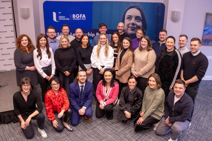 Successful Week of Building International Perspectives on Entrepreneurial Skills for Success for Ulster University's 25@25 Cohort at Babson College, Boston image