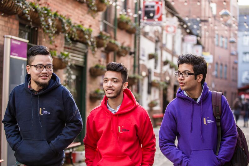 International students - Belfast