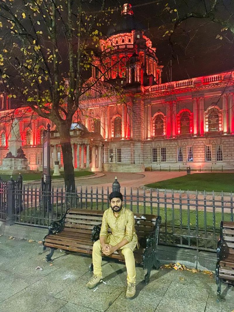 Tharun Raj Akula: Belfast is the best image