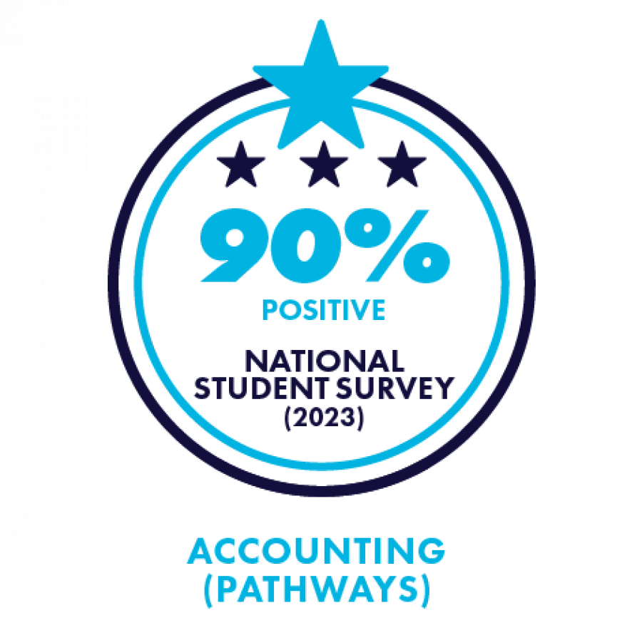 91 student satisfaction Accounting pathways