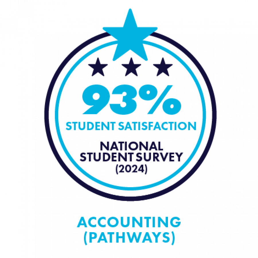 91 student satisfaction Accounting pathways