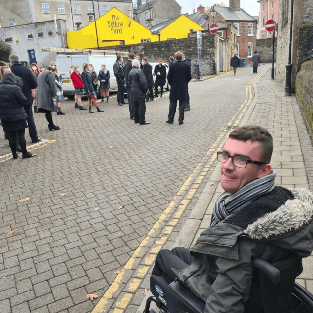 Eamonn Doherty: The craic as an extra on Derry Girls