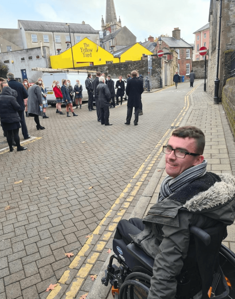 Eamonn Doherty: The craic as an extra on Derry Girls
