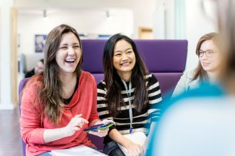 International students at Coleraine